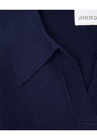 JENESEQUA - Granatowy sweter z kaszmirem Jasmine. Kolor: niebieski. Materiał: kaszmir. Długość rękawa: długi rękaw. Długość: długie #4
