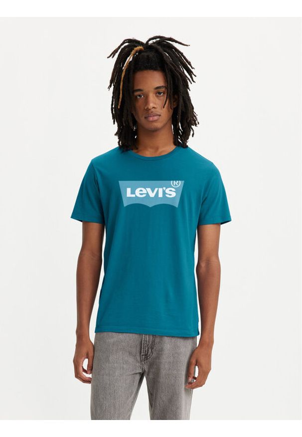 Levi's® T-Shirt Graphic 22491-1332 Niebieski Standard Fit. Kolor: niebieski. Materiał: bawełna