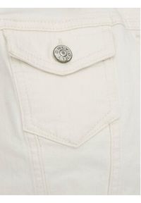 only - ONLY Kurtka jeansowa Tia 15177238 Écru Regular Fit. Materiał: bawełna #6