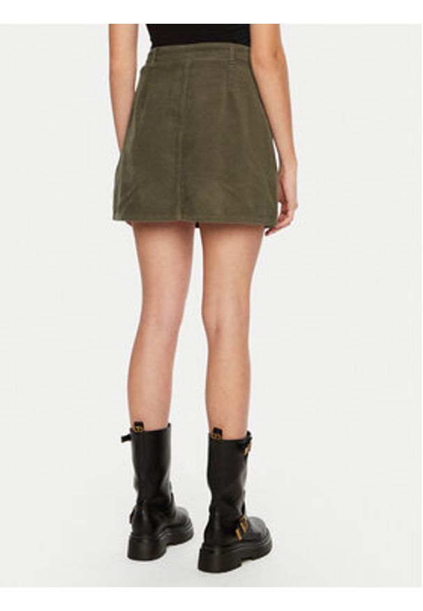 JDY Spódnica trapezowa 15220695 Zielony Regular Fit. Kolor: zielony. Materiał: bawełna