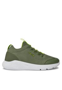 Geox Sneakersy J Sprintye Boy J25GBA 0006K C0914 D Khaki. Kolor: brązowy