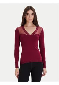 YSABEL MORA - Ysabel Mora Koszulka piżamowa 19479 Różowy Slim Fit. Kolor: różowy. Materiał: bawełna #1