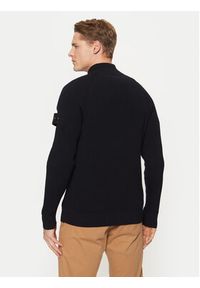 Stone Island Kardigan 8115519C2 Granatowy Regular Fit. Kolor: niebieski. Materiał: wełna #4