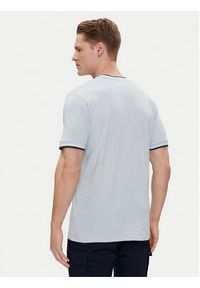 Brave Soul T-Shirt MTS-149FEDERERF Błękitny Straight Fit. Kolor: niebieski. Materiał: bawełna #3