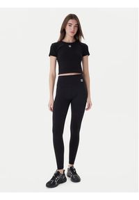 Hugo T-Shirt Delanor 50512000 Czarny Slim Fit. Kolor: czarny. Materiał: bawełna #5