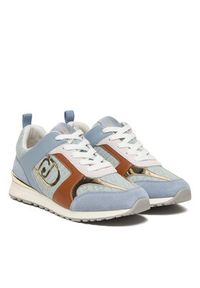 Liu Jo Sneakersy Maxi Wonder Low 03 BA6017 PX822 Niebieski. Kolor: niebieski. Materiał: skóra #4