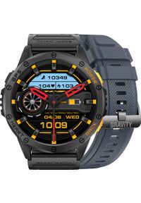 Gravity - Zegarek męski SMARTWATCH GRAVITY GT24-1 BK/BK/BK. Rodzaj zegarka: smartwatch