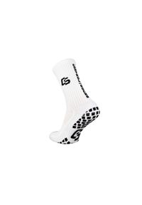 FOOTBALL MASTERS - Skarpety Control Socks. Kolor: biały. Sport: piłka nożna