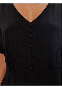 Vila Sukienka codzienna Moashly 14089472 Czarny Loose Fit. Okazja: na co dzień. Kolor: czarny. Materiał: wiskoza. Typ sukienki: proste. Styl: casual #5