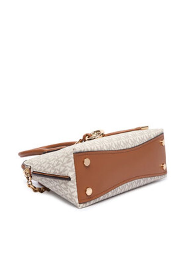 MICHAEL Michael Kors Torebka 30T6GX4S2B Kremowy. Kolor: kremowy. Materiał: skórzane