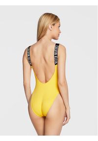 Calvin Klein Swimwear Strój kąpielowy Intense Power KW0KW01597 Żółty. Kolor: żółty. Materiał: syntetyk