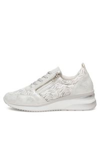 Remonte Sneakersy D2401-91 Srebrny. Kolor: srebrny. Materiał: materiał #7