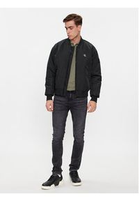Calvin Klein Jeans Kurtka bomber Bomber Jacket J30J324657 Czarny Regular Fit. Kolor: czarny. Materiał: syntetyk #3