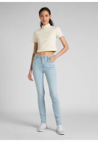 Lee - LEE SCARLETT HIGH DAMSKIE SPODNIE JEANSOWE JOANNA LIGHT L626OPLE 112318861 #5