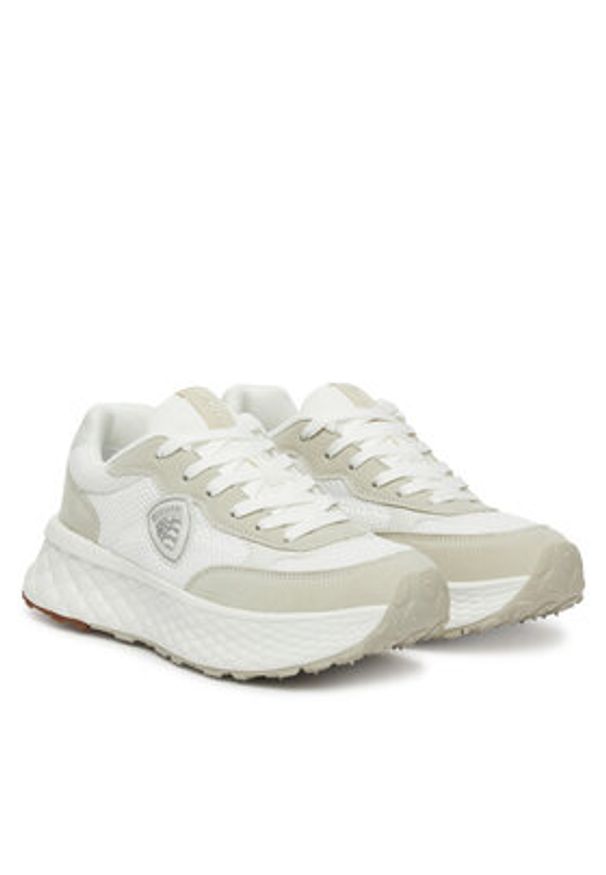 Blauer Sneakersy S5LYNN01 Biały. Kolor: biały. Materiał: materiał