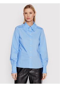 Custommade Koszula Barbette 999369206 Niebieski Regular Fit. Kolor: niebieski. Materiał: bawełna #1