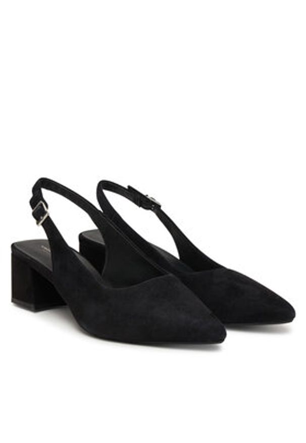 Vagabond Shoemakers Czółenka Marta 5928-140-20 Czarny. Kolor: czarny. Materiał: zamsz, skóra