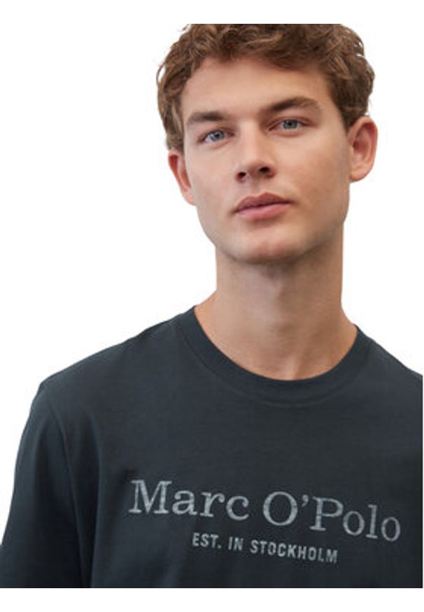Marc O'Polo T-Shirt B21201251052 Niebieski Regular Fit. Typ kołnierza: polo. Kolor: niebieski. Materiał: bawełna