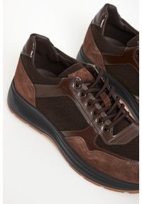Baldinini - Sneakersy męskie zamszowe BALDININI. Materiał: zamsz #2