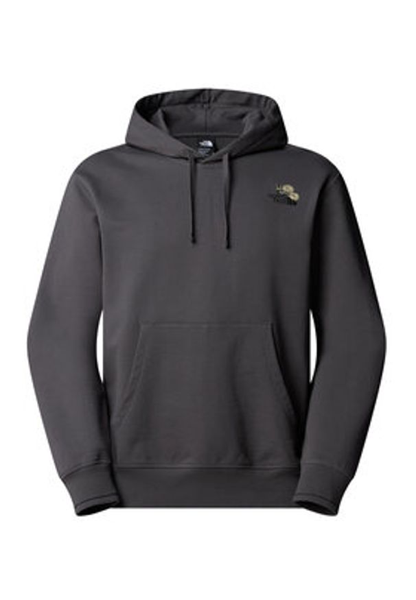The North Face Bluza Dome Flower NF0A8EGZ Szary Regular Fit. Kolor: szary. Materiał: bawełna