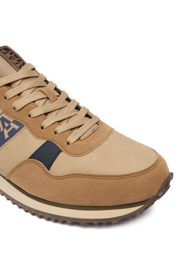 Napapijri Sneakersy Cosmos NP0A88XV Beżowy. Kolor: beżowy. Materiał: materiał