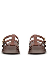 Gino Rossi Klapki MALI-112791 Brązowy. Kolor: brązowy. Materiał: skóra #8