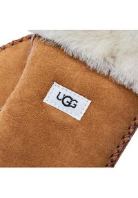 Ugg Rękawiczki dziecięce K Sheepskin Mitten W Stitch 20095 Brązowy. Kolor: brązowy. Materiał: skóra, zamsz #3