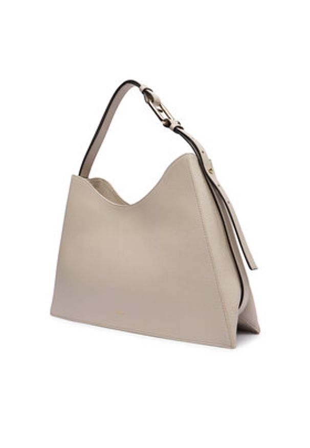 Furla Torebka Nuvola L Hobo WB01246 HSF000 CN VAN00 1007 Beżowy. Kolor: beżowy. Materiał: skórzane