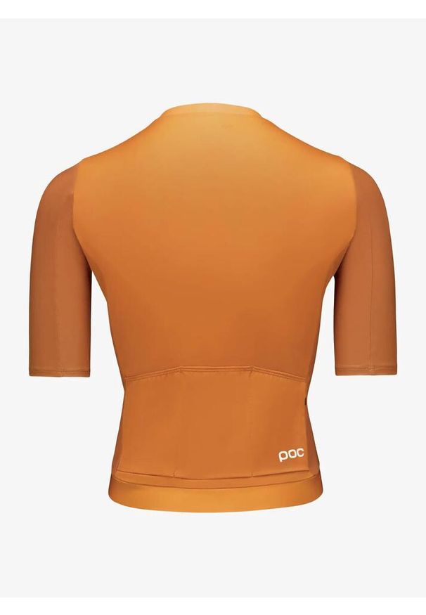 Koszulka kolarska męska POC Cadence Jersey. Kolor: pomarańczowy. Materiał: jersey. Sport: kolarstwo