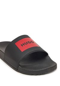 Hugo - HUGO Klapki Timein Slid 50548061 Czarny. Kolor: czarny