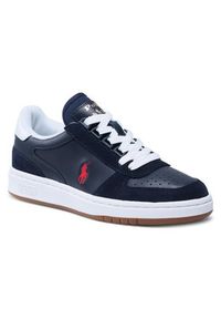 Polo Ralph Lauren Sneakersy Polo Crt Pp 809834463003 Granatowy. Kolor: niebieski. Materiał: skóra #4