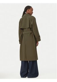 MICHAEL Michael Kors Trencz MS620FLKMY Khaki Oversize. Kolor: brązowy. Materiał: bawełna #3