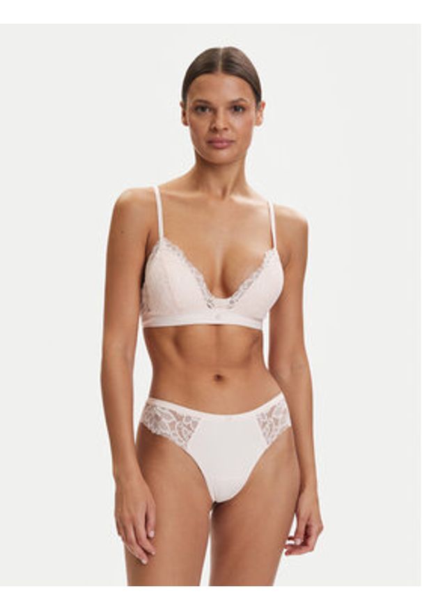 BOSS Biustonosz braletka Blossom 50556193 Różowy jasny. Kolor: różowy. Materiał: syntetyk