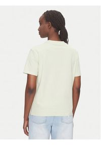 Calvin Klein Jeans T-Shirt Hero LV047B865G Beżowy Regular Fit. Kolor: beżowy. Materiał: bawełna #4