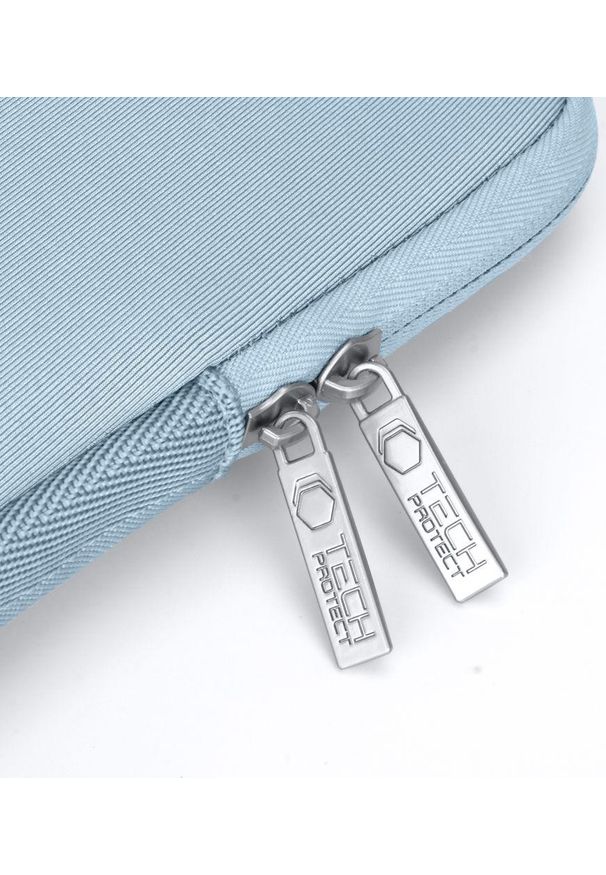 TECH-PROTECT - Pokrowiec Tech-Protect NeoSlim do laptopa 15-16'' niebieski. Kolor: niebieski. Materiał: neopren, polar, tkanina, materiał. Styl: casual, elegancki, biznesowy