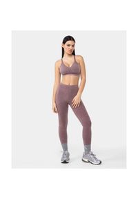 Legginsy Carpatree Marble Story bezszwowe różowe. Kolor: różowy. Materiał: materiał