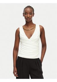 Marciano Guess Top G6GP11 K3617 Kremowy Slim Fit. Kolor: kremowy. Materiał: wiskoza #1