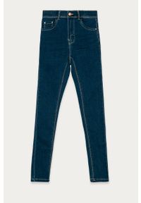 Name it - Jeansy dziecięce 128-164 cm. Kolor: niebieski. Materiał: jeans. Wzór: gładki #1