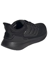 Adidas - Buty do biegania adidas EQ21 Run W H00545 czarne. Zapięcie: sznurówki. Kolor: czarny. Materiał: syntetyk, materiał. Szerokość cholewki: normalna. Sport: bieganie