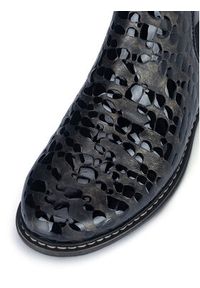 Rieker Botki Z4965-90 Czarny. Kolor: czarny. Materiał: skóra #5