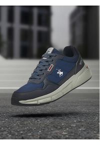 Beverly Hills Polo Club Sneakersy CEO-V5-MARCO Granatowy. Kolor: niebieski. Materiał: materiał #3