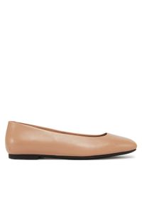 ecco - ECCO Baleriny Margot 23432301084 Beżowy. Kolor: beżowy. Materiał: skóra