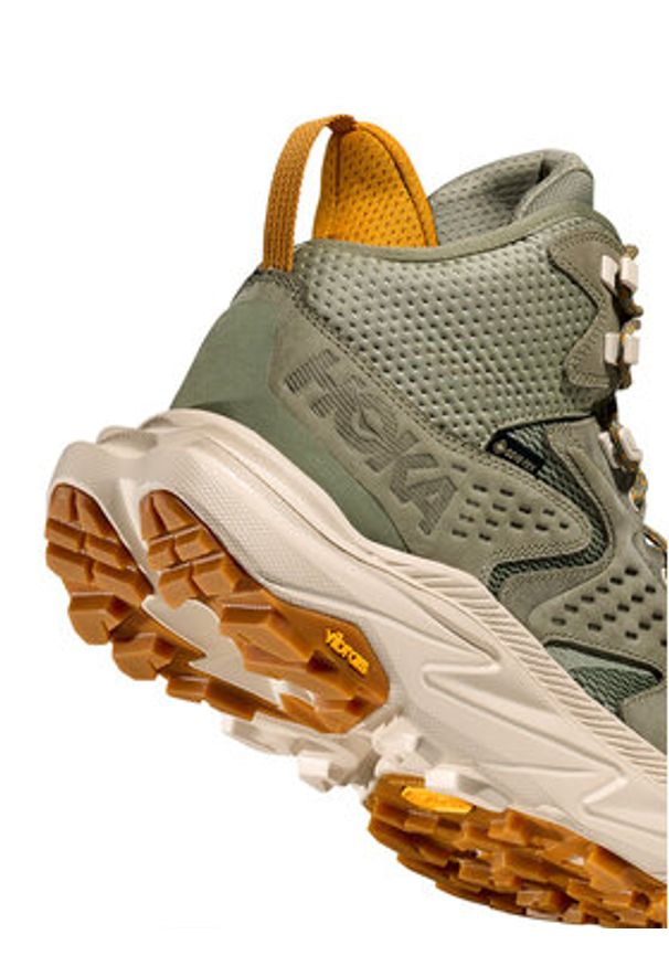 HOKA - Hoka Trekkingi Anacapa 2 Mid Gtx 1141633F Khaki. Kolor: brązowy. Materiał: materiał. Sport: turystyka piesza
