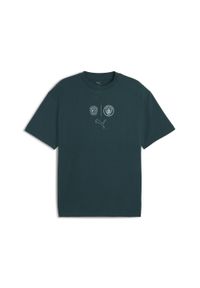Puma - Koszulka unisex Manchester City FtblStatement Cellerator PUMA. Kolor: zielony. Sport: piłka nożna