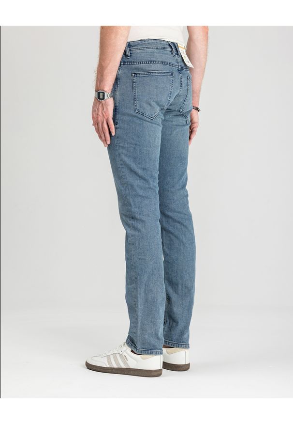 Męskie Spodnie Jeansowe Tom Tailor TTJOSH REGULAR Stone Blue Denim 1048363 10141