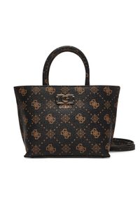 Guess Torebka Emelie Logo Mini HWGP99 28750 Brązowy. Kolor: brązowy. Materiał: skórzane #1