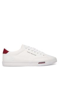 TOMMY HILFIGER - Tommy Hilfiger Tenisówki Vulc Core Rwb Long FM0FM05813 Biały. Kolor: biały. Materiał: materiał #1