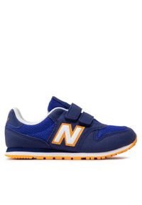 New Balance Sneakersy PV500BO1 Granatowy. Kolor: niebieski. Materiał: skóra