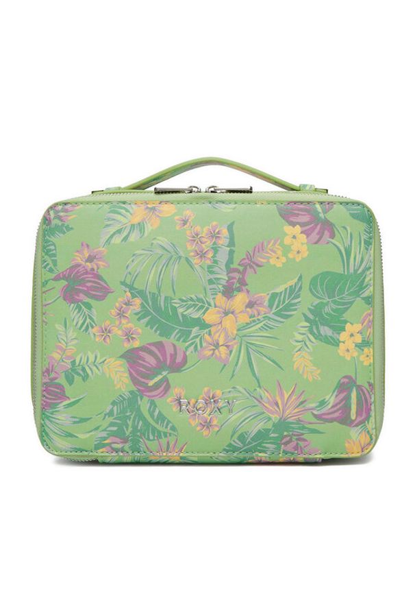Roxy Kosmetyczka WB-RX-W1-004-SS26 Zielony. Kolor: zielony. Materiał: skóra