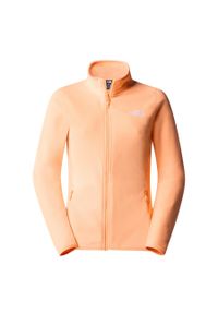 The North Face Polar 100 Glacier Fz Nf0A855Oo04. Kolor: pomarańczowy. Materiał: polar